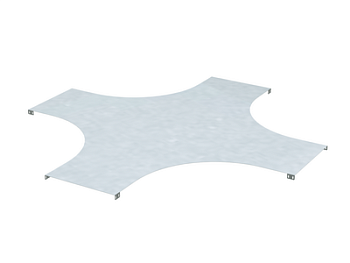 Крышка на X-ответвитель 200, цинк-ламель DKC