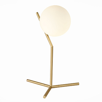 Прикроватная лампа Латунь/Белый G9 1*5Вт SL1148.304.01 ST LUCE