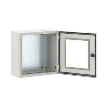 Корпус навесной STE с М/П с прозрачной дверью ВхШхГ 400x400x200 мм DKC