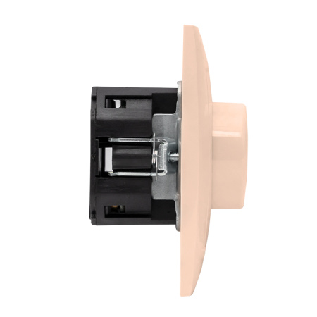 Валенсия Светорегулятор 600W 220В кремовый EKF