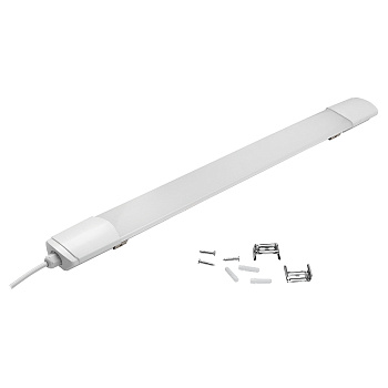 Светильник светодиодный герметичный 36Вт 4500К 1225х56х30мм IP65 ЕМС GCT2-1200-36-IP65-4 General