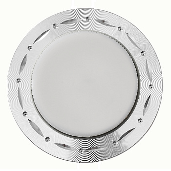 Светильник встраиваемый GCL-GX53-H18-C ХРОМ ОРНАМЕНТ General