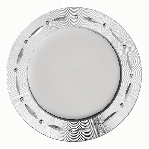 Светильник встраиваемый GCL-GX53-H18-C ХРОМ ОРНАМЕНТ General