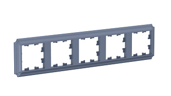 ATLASDESIGN ANTIQUE 5-постовая РАМКА, универсальная, ГРИФЕЛЬ Schneider Electric
