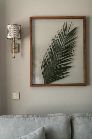 Бра 1*E14 40Вт Золото Антик IP20 Leaf H425-WL-01-G Maytoni