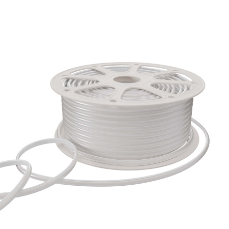 17-51 Светодиодная лента 220В, 11Вт/м, 650лм/м, 3000К (т/б) НЕОН COB 288д/м, 11*7мм, 50м, IP65, ширина подложки - 8мм, кратность реза - 50с... APEYRON