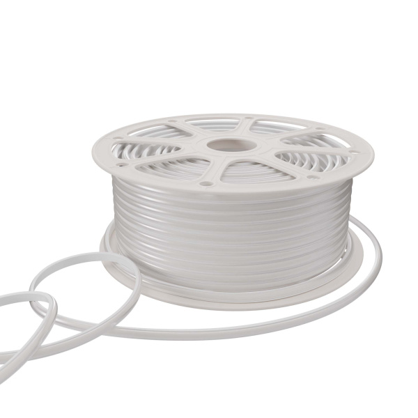 17-51 Светодиодная лента 220В, 11Вт/м, 650лм/м, 3000К (т/б) НЕОН COB 288д/м, 11*7мм, 50м, IP65, ширина подложки - 8мм, кратность реза - 50с... APEYRON