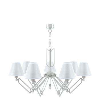 Люстра 7*E14 40Вт Матовый Белый IP20 Hightech 13 M1-07-WM-LMP-O-20 Maytoni