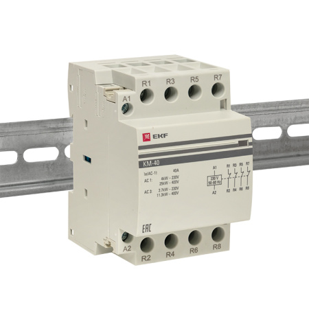Контактор модульный КМ 40А 4NC (3 мод) PROxima EKF
