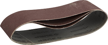 75х457 мм, P180, лента шлифовальная МАСТЕР, для ЛШМ, 3 шт. ЗУБР