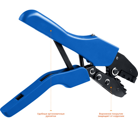 ПК-Н набор пресс-клещи, 5 матриц, в кейсе, Профессионал ЗУБР