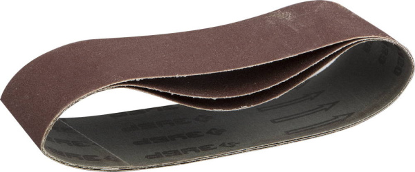 75х457 мм, P180, лента шлифовальная МАСТЕР, для ЛШМ, 3 шт. ЗУБР