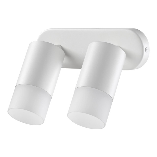 Св-к накл.IP20 GU10 9W 235V FLAX белый B NOVOTECH