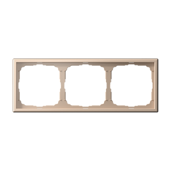 ARTGALLERY 3-постовая РАМКА, универсальная, ПЕСОЧНЫЙ Systeme Electric