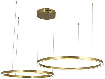 Светильник подвесной LUCIA ZRS.25291.88 88Вт 3000/4000/6000K IP20 Латунь Zortes