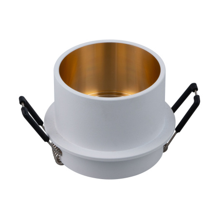Встраиваемый светильник 1*GU10 50Вт Белый с Золотом IP20 Reif DL050-01WG Technical