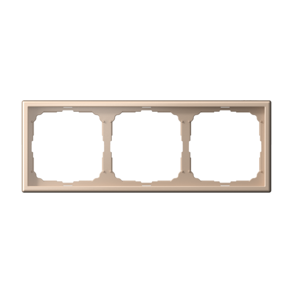 ARTGALLERY 3-постовая РАМКА, универсальная, ПЕСОЧНЫЙ Systeme Electric