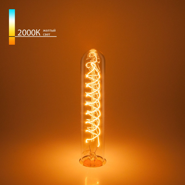 Ретро лампа Эдисона E27 60Вт 2000К (a034963) Elektrostandard