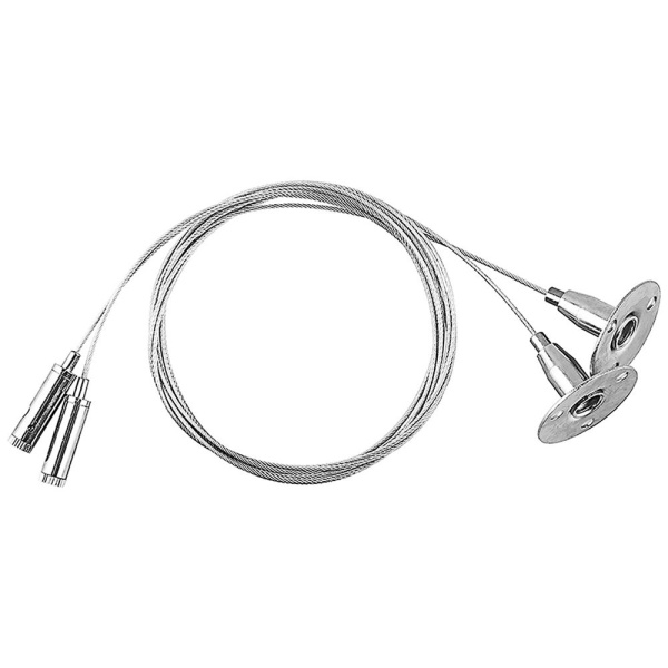 Соединитель для трековых однофазных св-ков, серебро, CAB1002