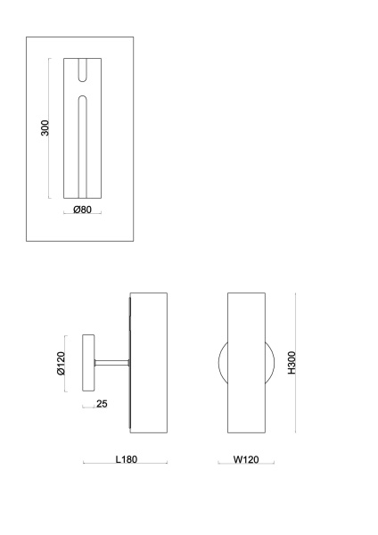 Настенный светильник (бра) 2*E14 40Вт Латунь IP20 Fiore FR5368WL-02BS Freya