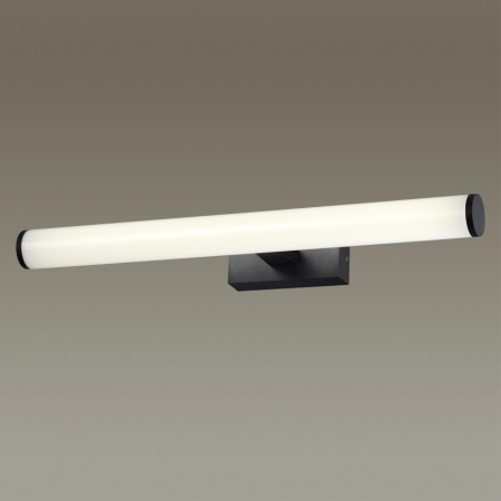Настенный св-к LED 18W 4000К 1300Лм WATR чёрный/металл/стекло ODEON LIGHT