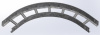 Поворот 90 град. для лестничного лотка НЛО 300х80х3000 радиус 600 мм, толщ. 1,5 мм, Сендзимир цинк Ostec