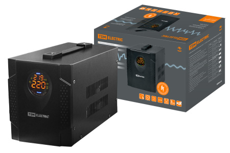 Стабилизатор напряжения СНС1-1-2 кВА симисторный переносной TDM