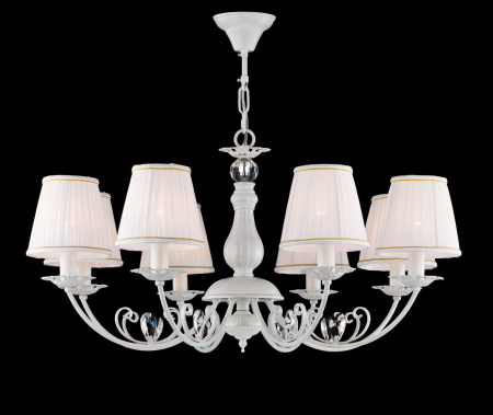 Люстра 8*E14 40Вт Белый IP20 Bianchi FR2307-PL-08-WG Freya