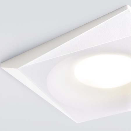 Встраиваемый точечный светильник GU10 белый IP20 (a053350) Elektrostandard