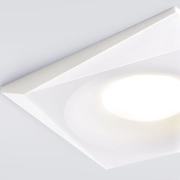 Встраиваемый точечный светильник GU10 белый IP20 (a053350) Elektrostandard