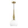 Подвес E27 60W RUNGA белый/бронзовый C ODEON LIGHT