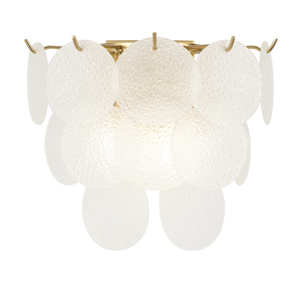 Настенный светильник (бра) 2*E14 60Вт Латунь IP20 Porto FR5104WL-02BS Freya