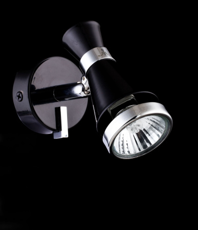 Светильник спот 1*GU10 50Вт IP20 Chance - Black SP007-CW-01-B Maytoni
