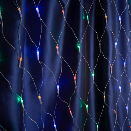 Св/д гирлянда Feron CL30 сеть 2х2м + 3м 230V мультиколор, прозр.шнур