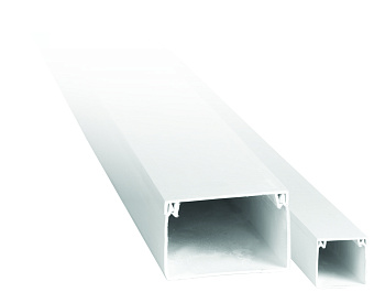 Канал кабельный (20х10) (160 м) белый Basic EKF