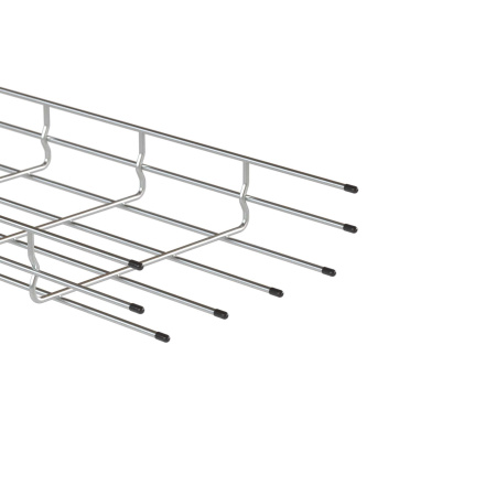 Защитный колпачок для краев проволочного лотка, 3,8/12 мм, черный DKC