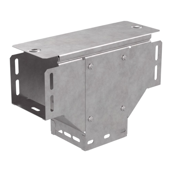 Ответвитель Т-образный вертикальный с крышкой Стандарт 100х100 Промрукав