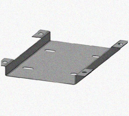 Соединитель нижний У1102 150х100х1,0 УТ1,5, оцинкованный лист, S1.0