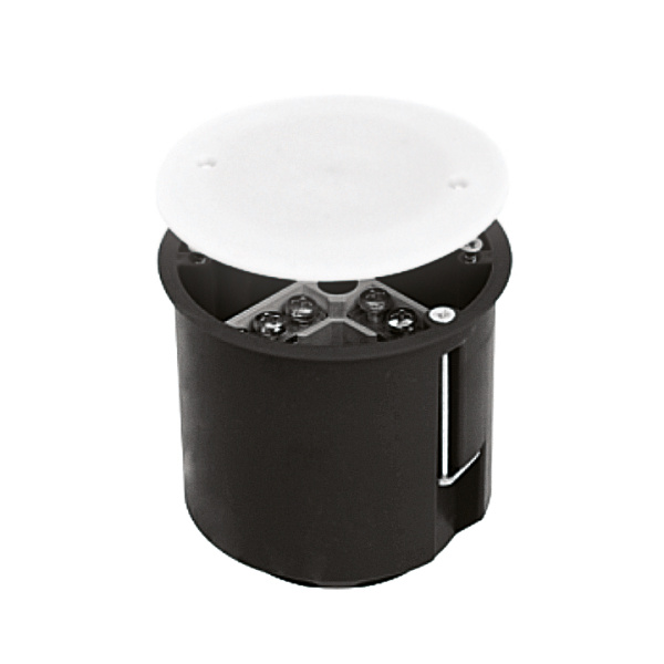 Коробка универсальная КМП-020-029 углубленная с металлическими лапками, клеммником и крышкой (80х70) PROxima EKF