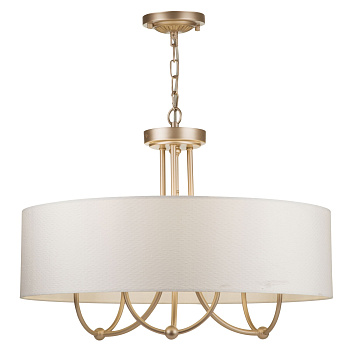 Подвесной светильник 6*E14 40Вт Матовое Золото IP20 Roma ARM006PL-06G Maytoni