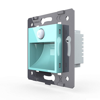 Подсветка лестницы, пола с датчиком движения, цвет зеленый (механизм) Livolo