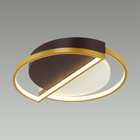 Люстра потолочная димм.с ДУ LED 64W 4226Лм 220V TARO белый,черный,матовое золото LUMION