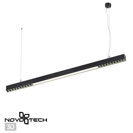 Св-к накл./подвесной св/д IP20 LED 4000K 40W 220V ITER черный B NOVOTECH
