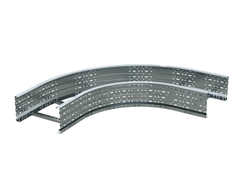 Угол лестничный 90 градусов 100x600, горячий цинк DKC