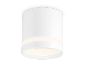 Накладной точечный светильник GX53 с акрилом TN5371 WH белый GX53 D82*80 Ambrella Light