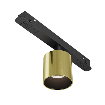 Трековый светильник LED 7Вт Латунь IP20 Magnetic track system Exility TR132-2-7W4K-BS Technical Maytoni