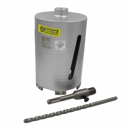 Коронка алмазная по бетону 112*150 мм Laser Deep Drill HD311 Hilberg