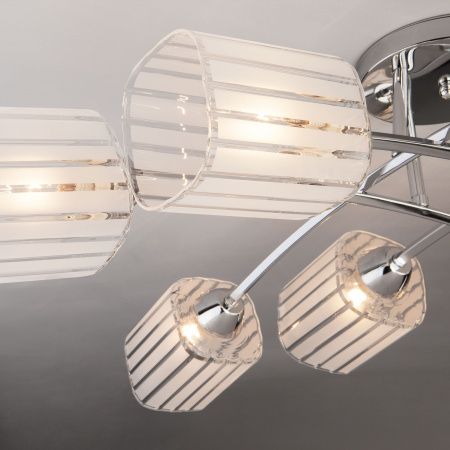 Потолочный светильник 8*E27 60Вт хром IP20 (30125/8 хром) Eurosvet