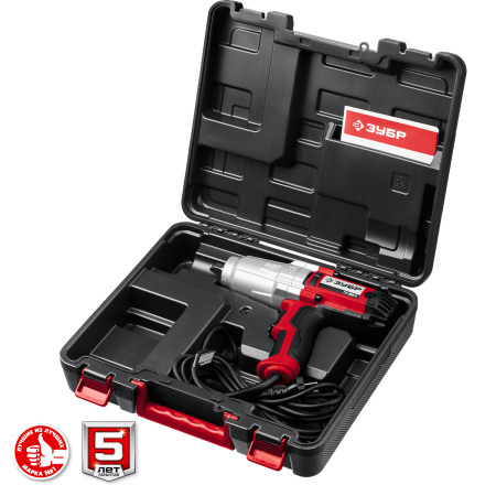 ГС-300 К гайковерт ударный сетевой, 300 Нм, 1/2", кейс ЗУБР