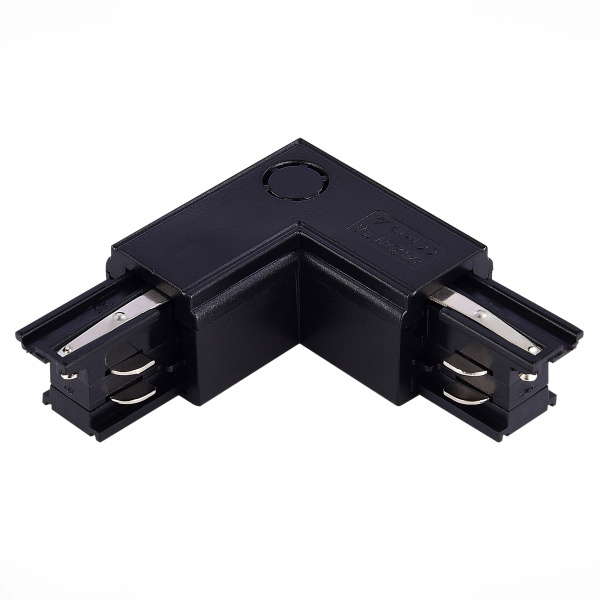 Угловой токоподвод правый для трехфазного шинопровода Черный ST030.409.15R ST LUCE